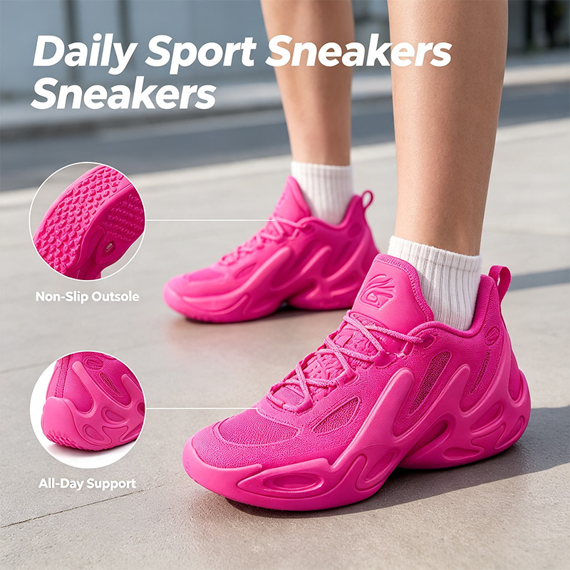 Air Cushion Jogger Shoes Men - Under Armour Jogger Minimalistyczne, uniwersalne, dopasowane,