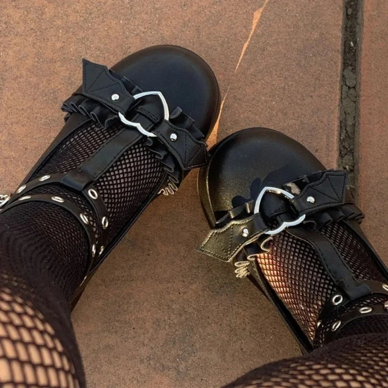 Boots - Nowe Różowe Damskie Czółenka Mary Jane