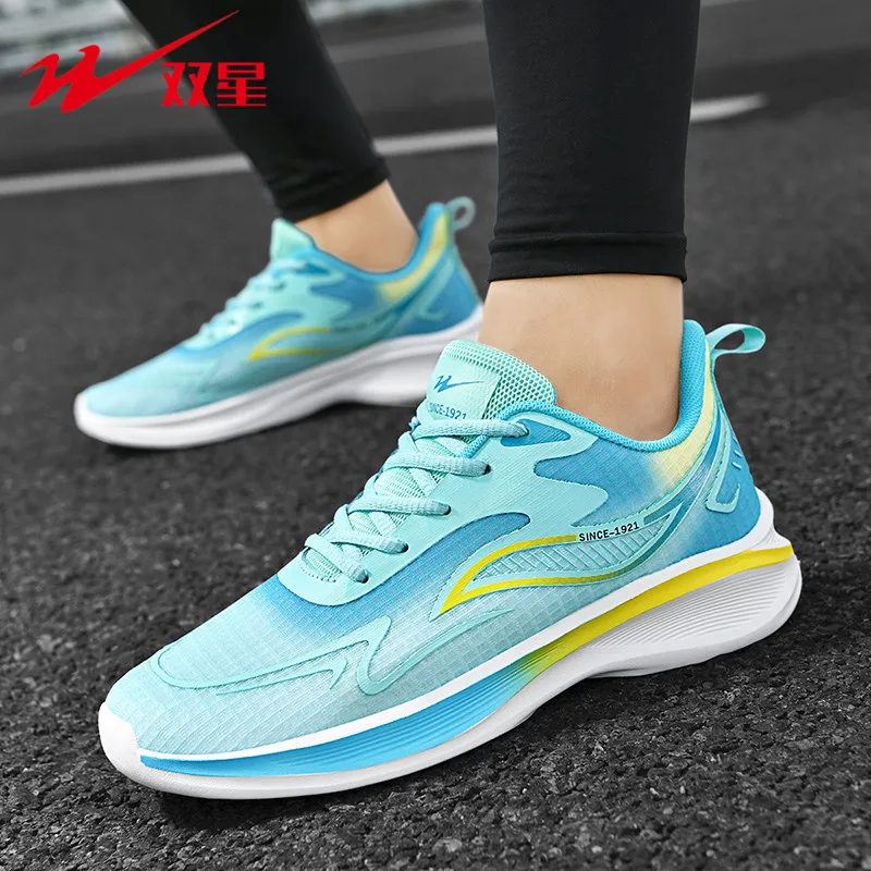 Shock Absorbing Gym Trainers - Buty sportowe na platformie ze sznurowaniem,