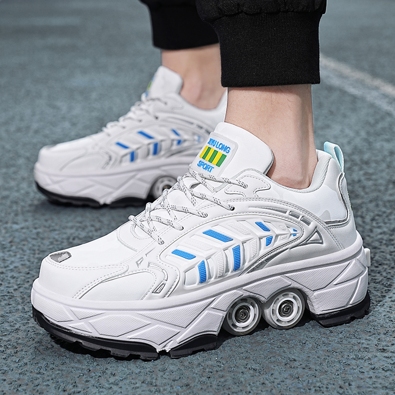 Running Shoes - Rolki unisex 2026, duże, czterokołowe, z