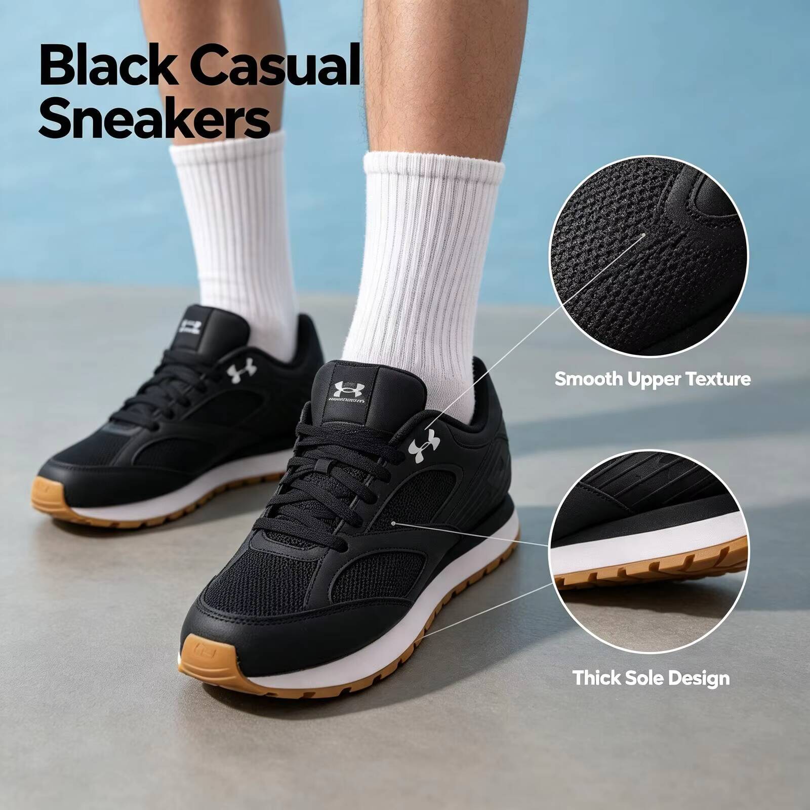 Air Cushion Jogger Shoes Men - Nowe męskie buty do biegania Under
