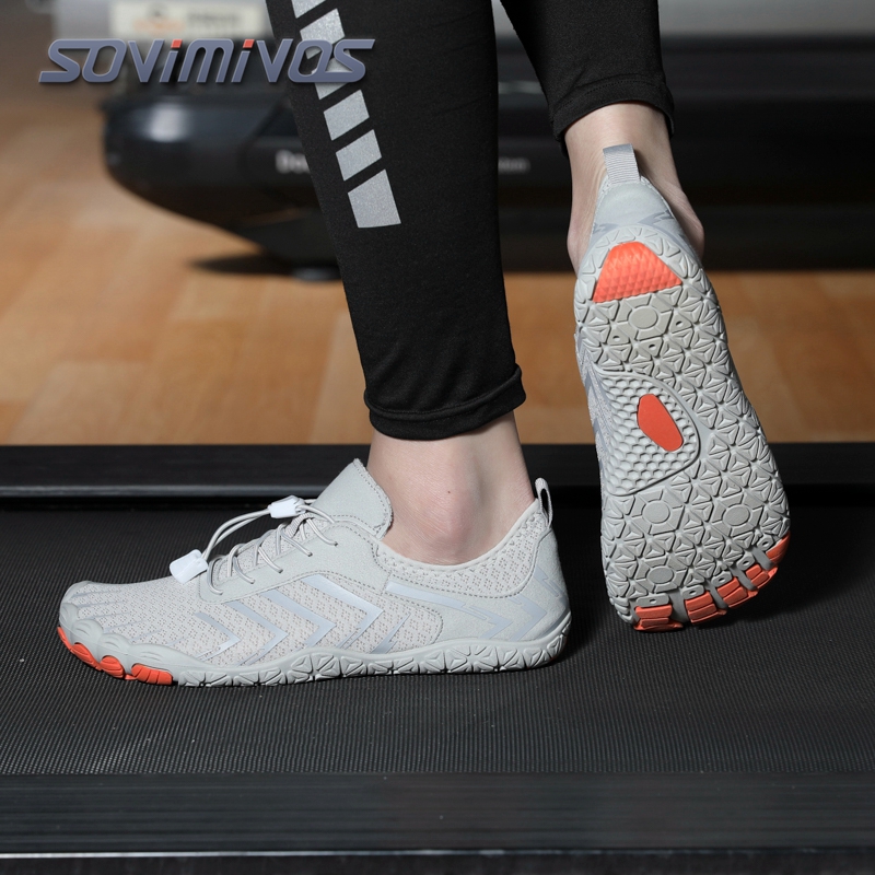 Wide Toe Box Running Sneakers - Męskie buty do biegania w terenie