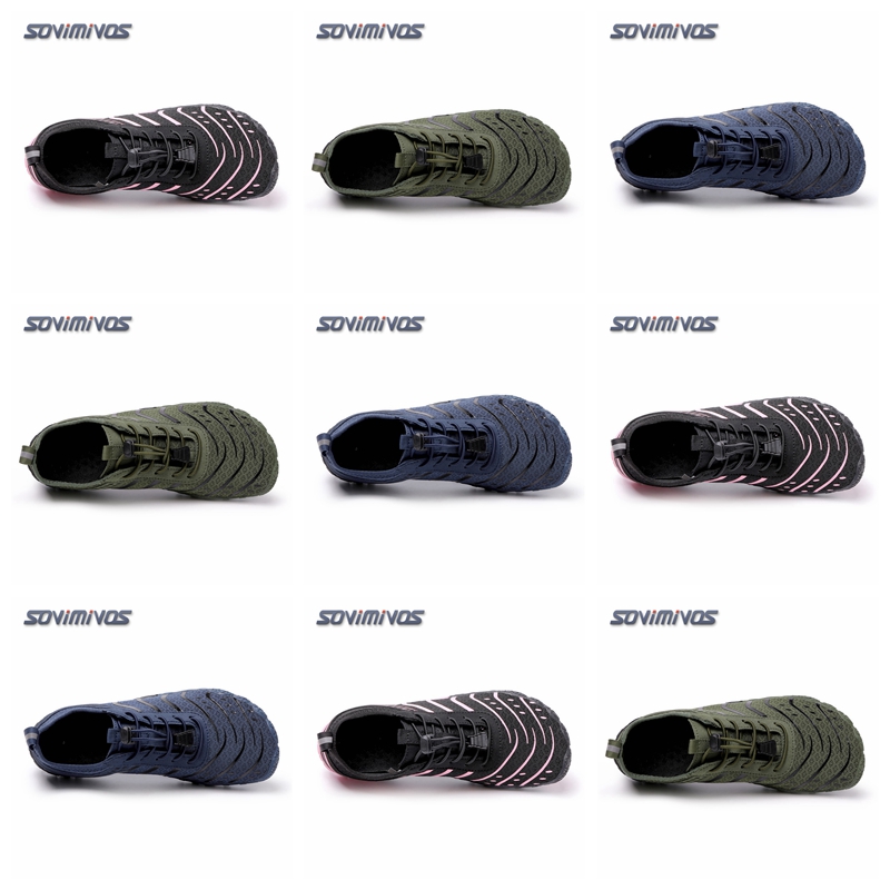 Wide Toe Box Running Sneakers - Męskie buty barefoot z szerokim przestrzenią