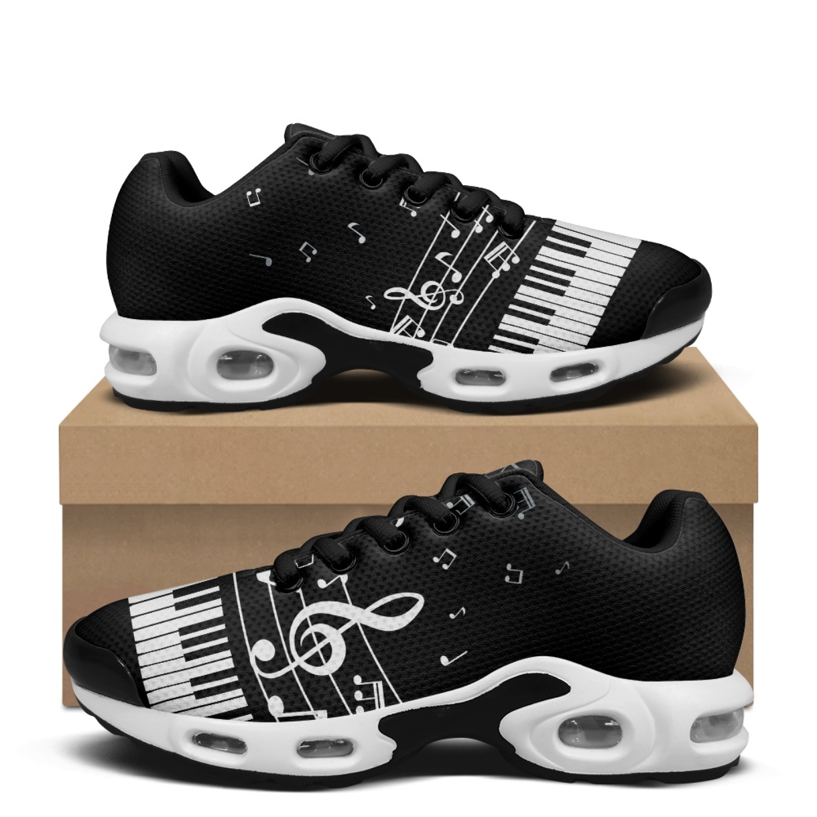 Air Cushion Jogger Shoes Men - PENSTROLL Nowoczesne sportowe buty z motywem