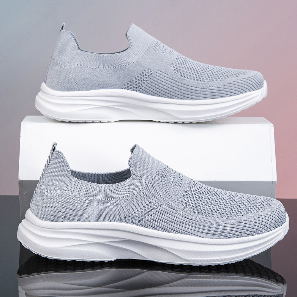 Shock Absorbing Gym Trainers - Męskie buty do chodzenia, lekkie, oddychające,