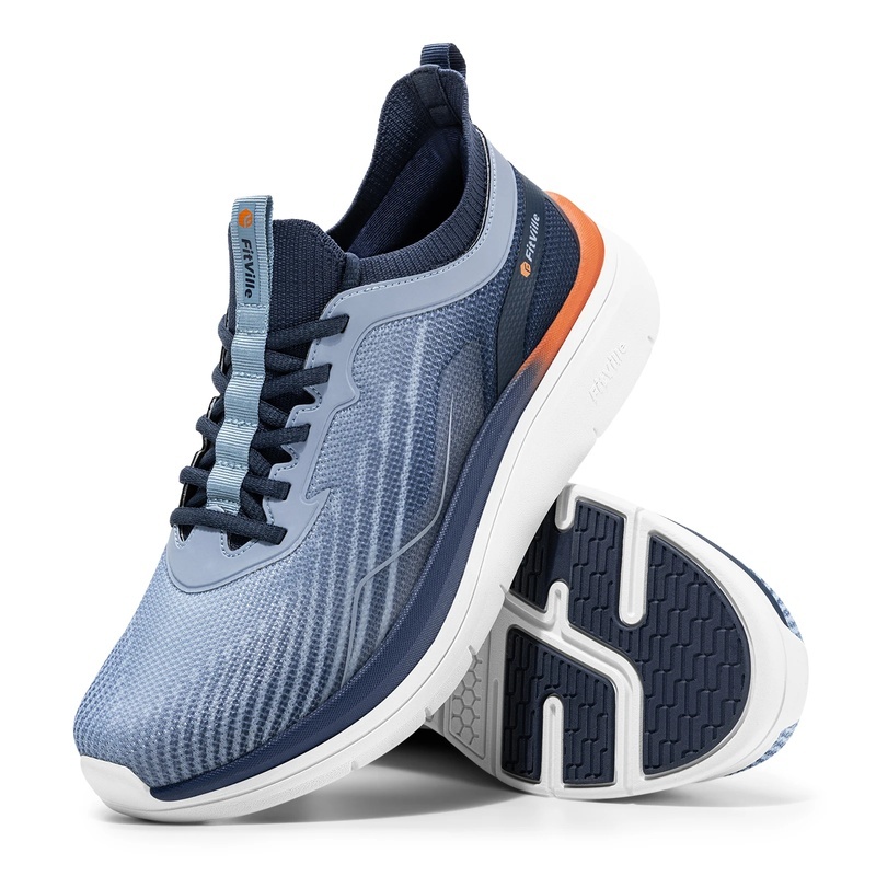Wide Toe Box Running Sneakers - Męskie buty sportowe FitVille do chodzenia