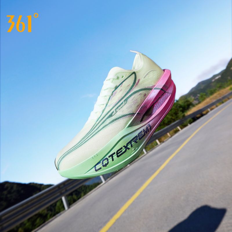 Carbon Plate Marathon Racing Shoes - 361 Degrees Furious Future 2.5 Buty