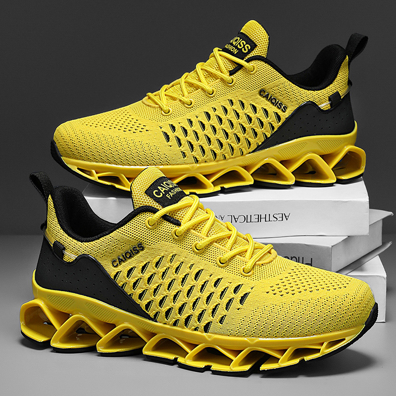 Męskie sneakersy casualowe, bu – Shock Absorbing Gym Trainers recenzja i cena