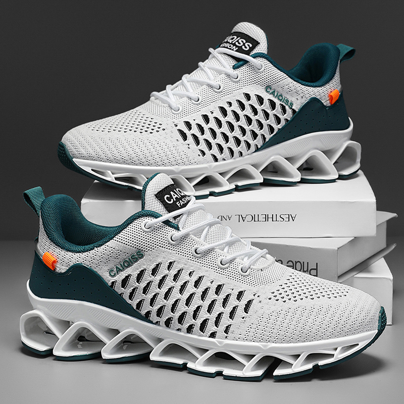 Męskie sneakersy casualowe, bu – Shock Absorbing Gym Trainers recenzja i cena