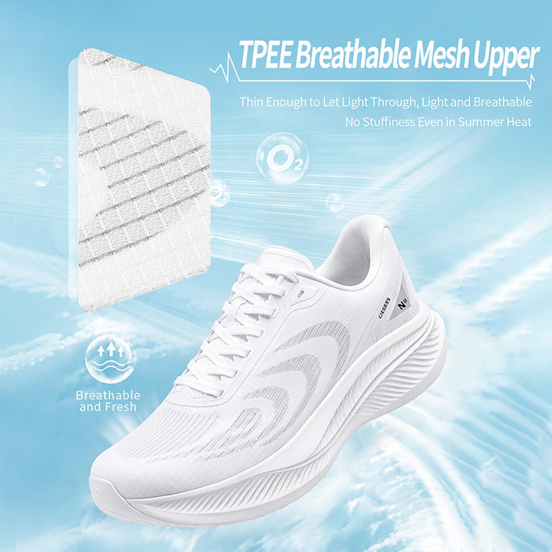 Buty do biegania CIERSES, oddy – Reflective Night Running Shoes recenzja i cena