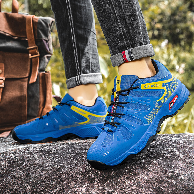 Męskie buty turystyczne sznuro – Anti Slip Trail Running Sneakers recenzja i cena