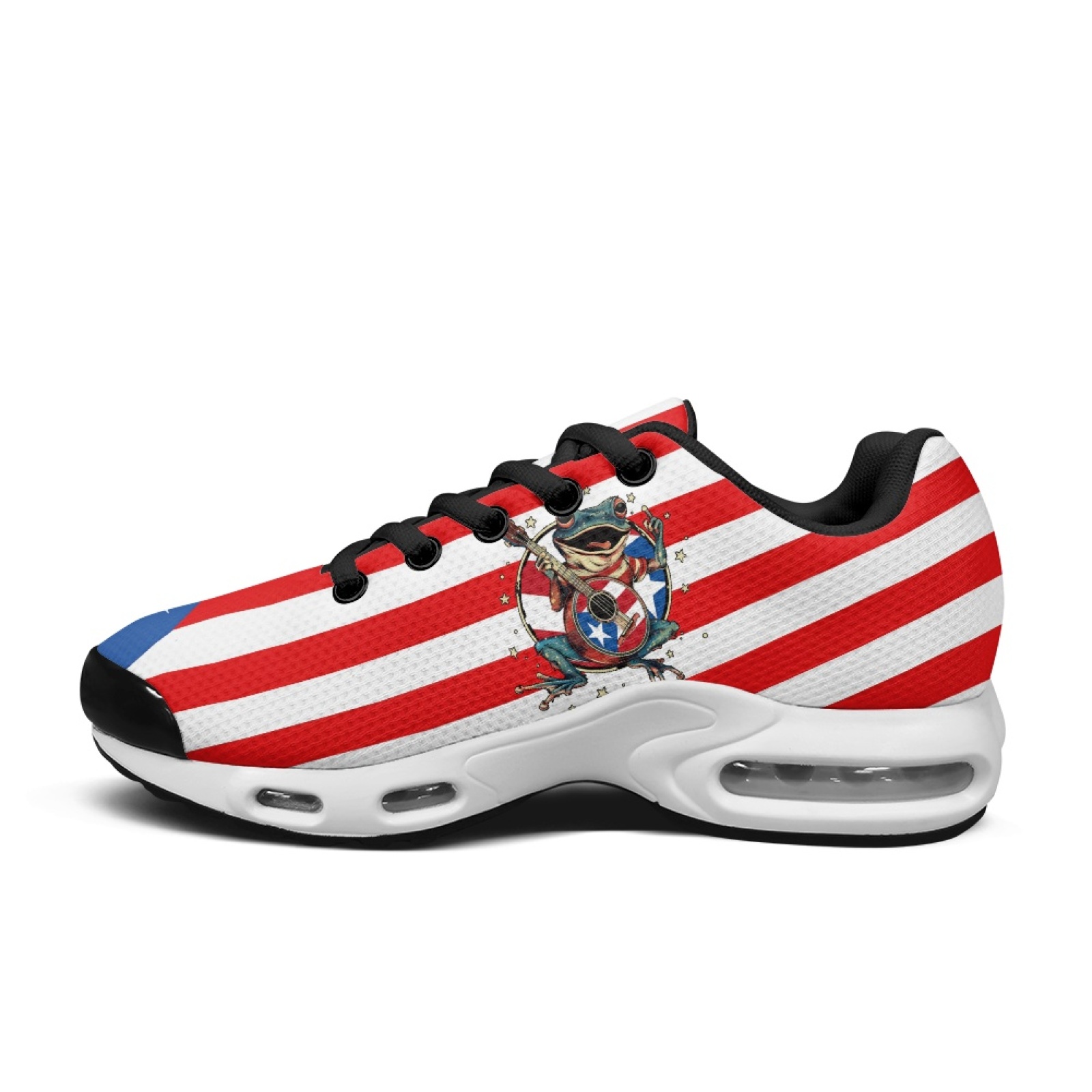 PENSTROLL Czerwono-Biało-Niebi – Air Cushion Jogger Shoes Men recenzja i cena