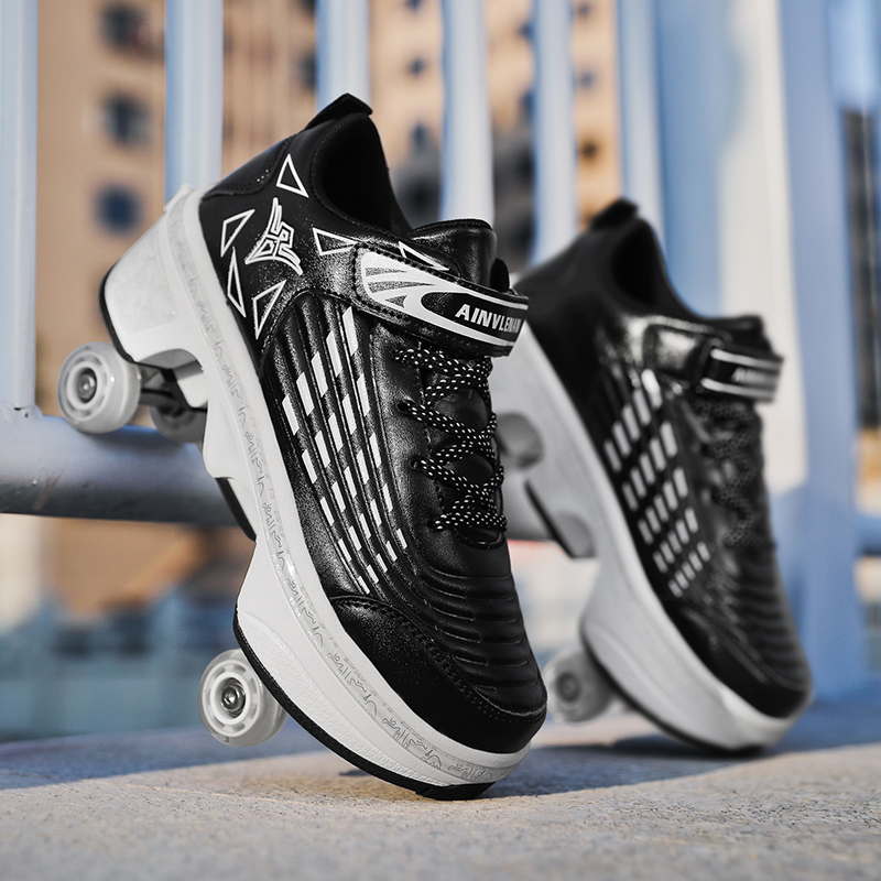 Młodzieżowe nowe rolki z 4 kół – Running Shoes recenzja i cena