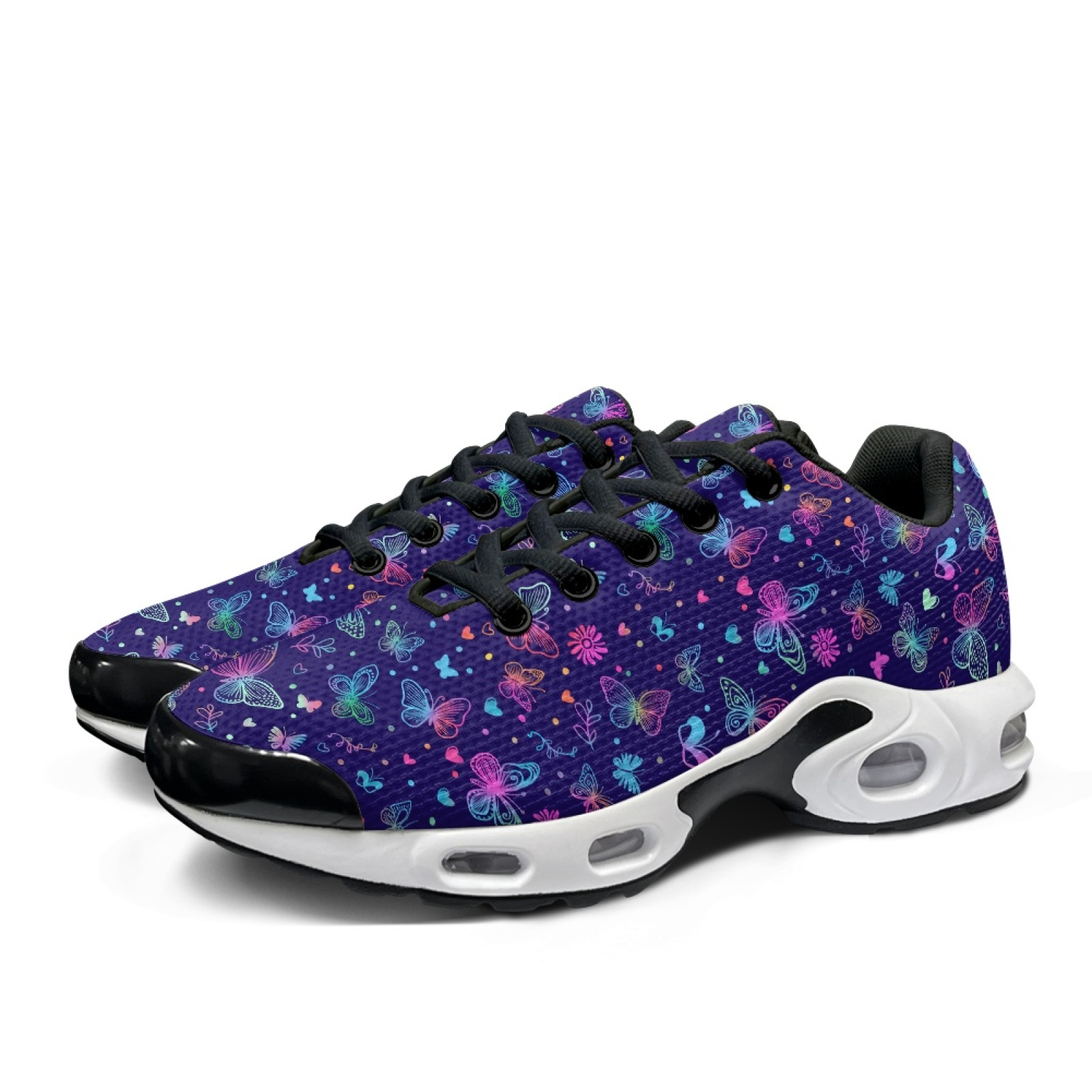 PENSTROLL Neon Butterfly Love  – Air Cushion Jogger Shoes Men recenzja i cena