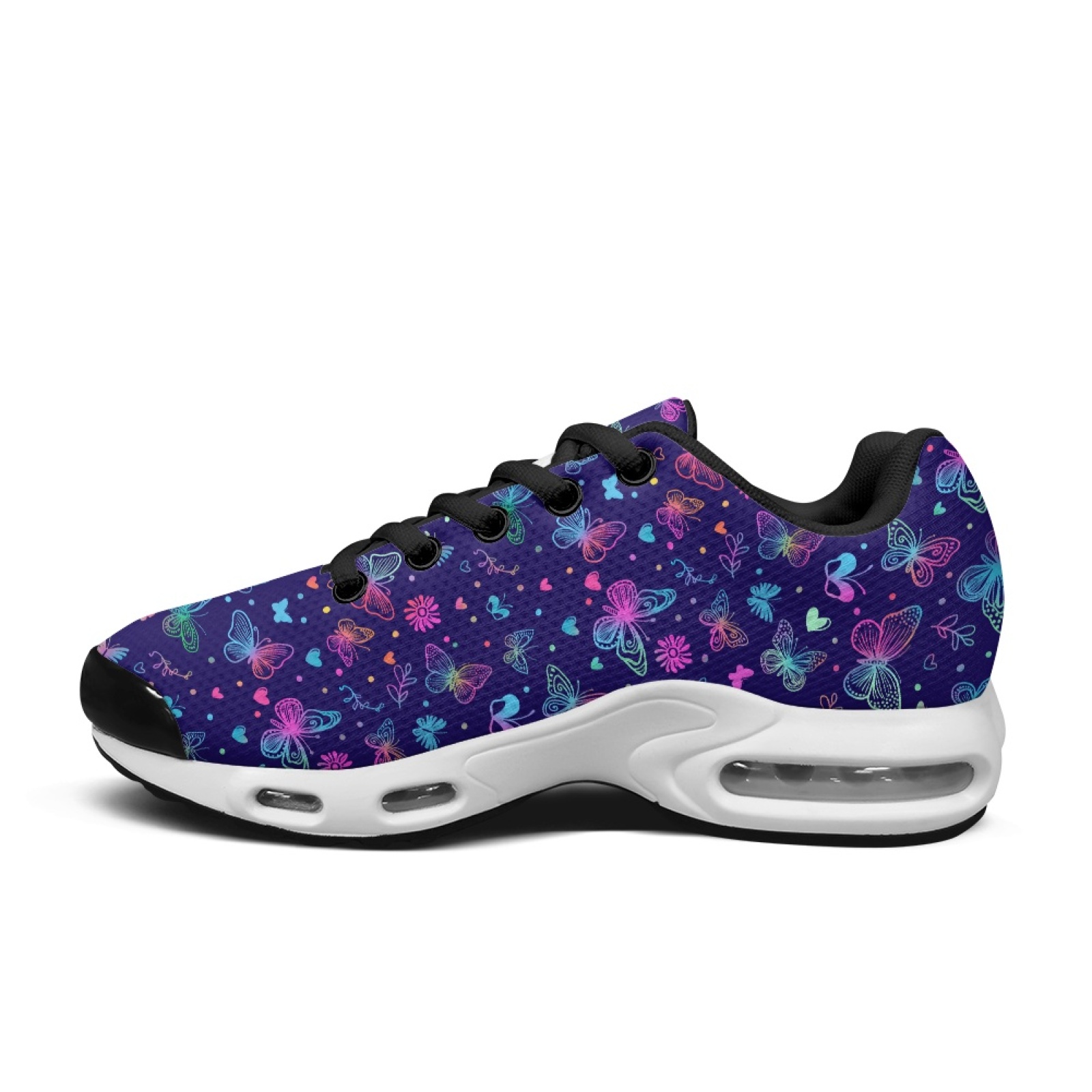 PENSTROLL Neon Butterfly Love  – Air Cushion Jogger Shoes Men recenzja i cena