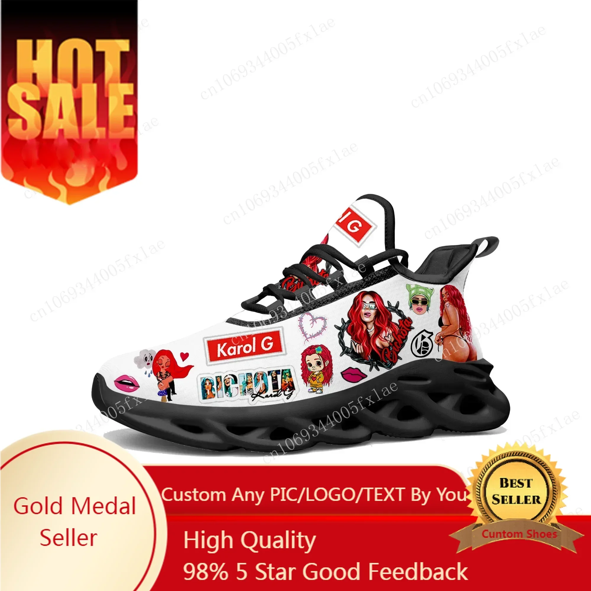 Karol G Bichota Flats Sneakers – Running Shoes recenzja i cena