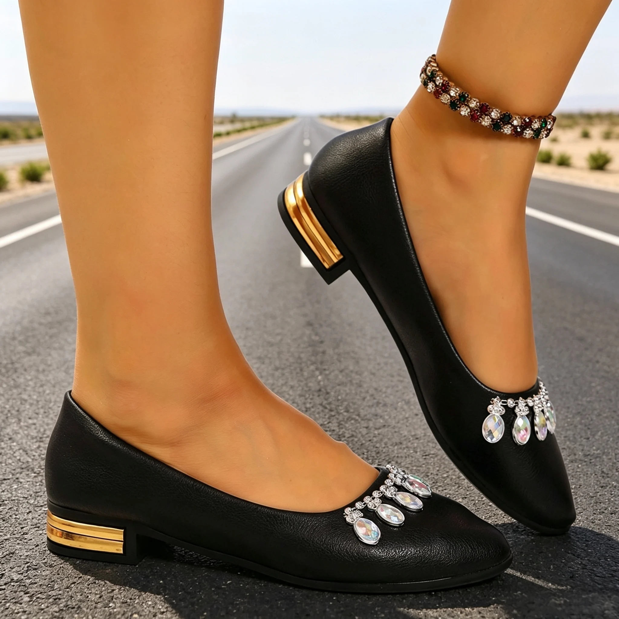 Damskie baleriny z ostrym nosk – Women'S Shoes recenzja i cena