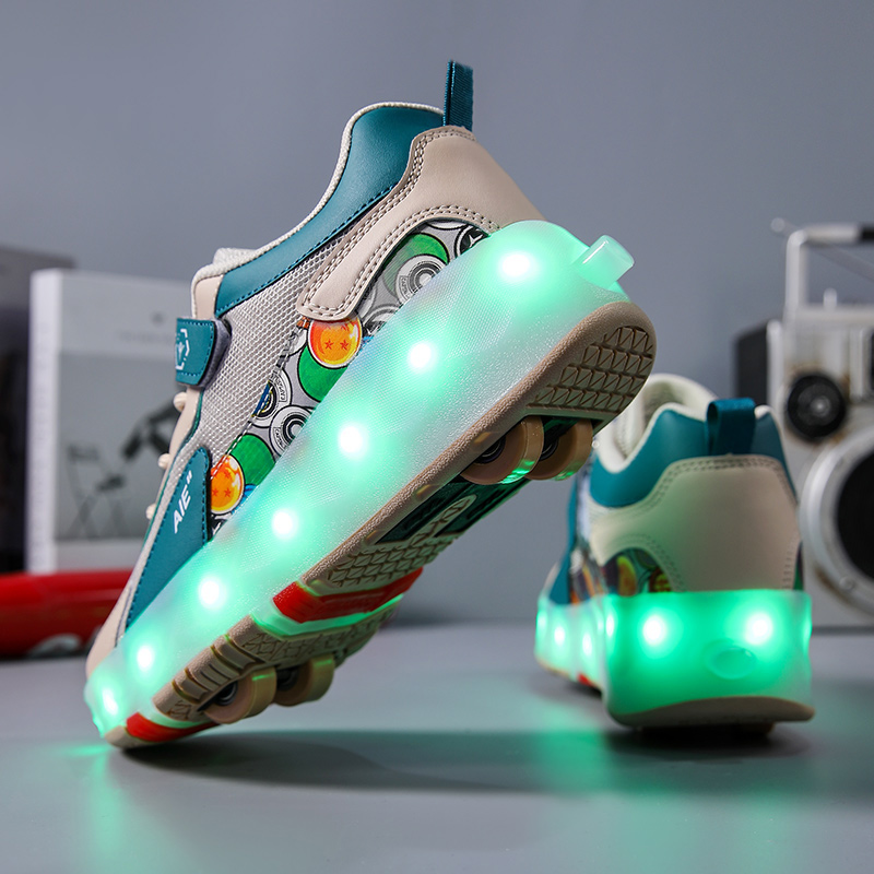 Rolki dla dzieci z 4 kółkami,  – Running Shoes recenzja i cena